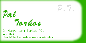 pal torkos business card